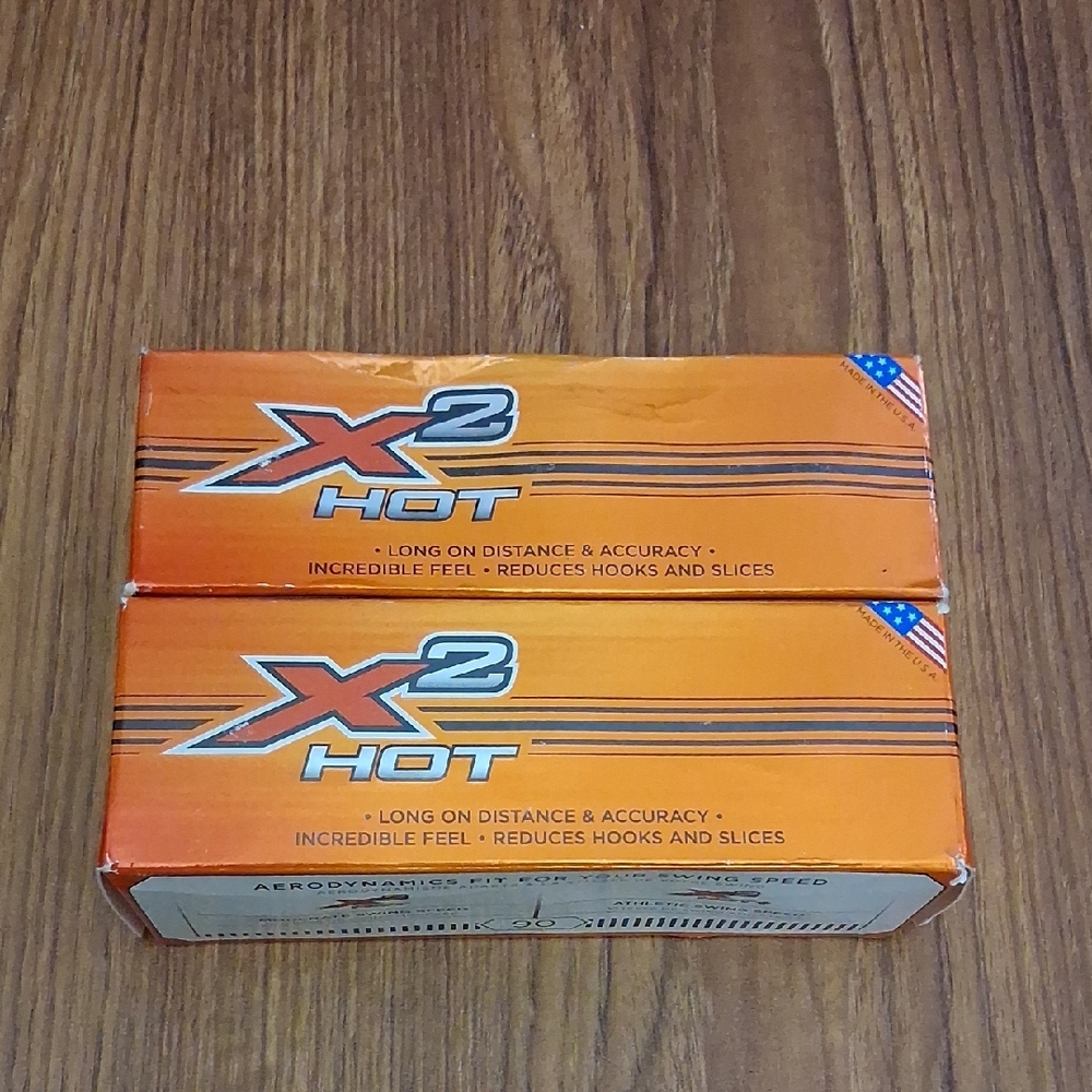Callaway X2 Hot Golf Balls in Orange Box
